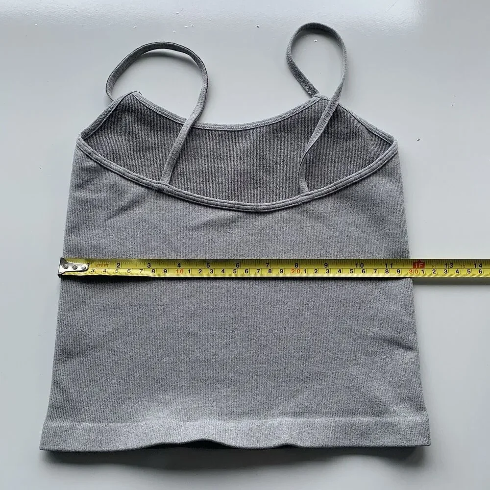 Free People Gray Tank Top Size M/L